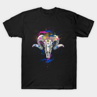 Skull and spray T-Shirt